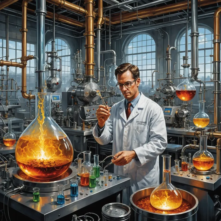 Chimie: Procese Chimice și Reacții – Esența Naturii și Industriei. Descoperă Reacțiile și Transformările!